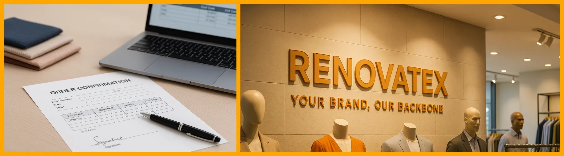 Order Confirmation & Merchandising